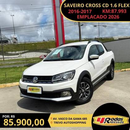 VOLKSWAGEN SAVEIRO 1.6 CROSS CD 16V FLEX 2P MANUAL